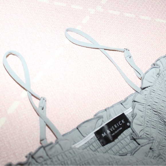 Maverick The Collection Ellis Sage Green Body Con Dress - Picture 4 of 6